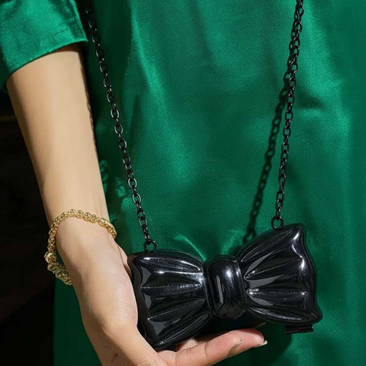 Bow Vogue (Black) - Dazzle by Sarah