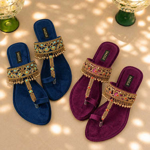 Manjhli (Navy Blue)