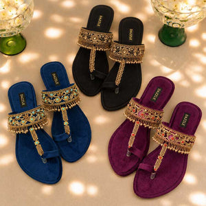 Manjhli (Navy Blue)