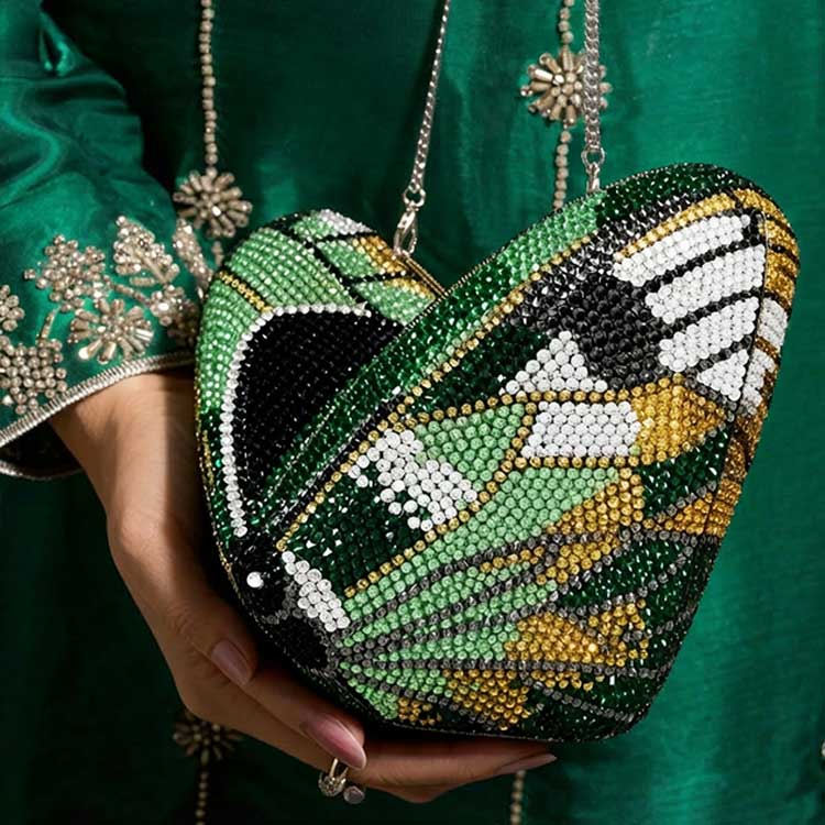 Butterfly Muse (Green) - Dazzle by Sarah