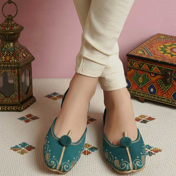 Husnaaz (Teal Blue) - Dazzle by Sarah