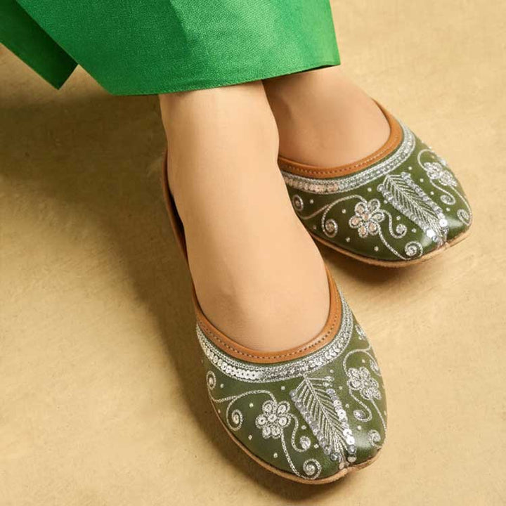 Rosheen (Olive Green) - Dazzle by Sarah