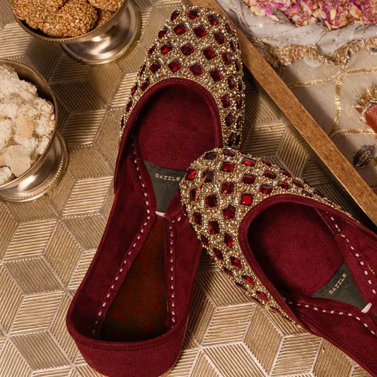 Sierra (Maroon) - Dazzle by Sarah