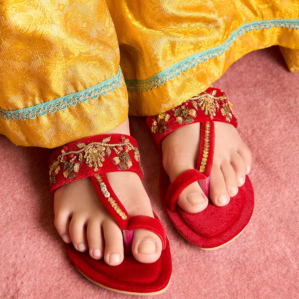 Maharani Red-Kids dazzle-by-sarah