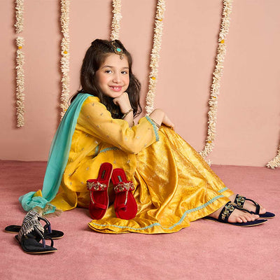 Maharani Red-Kids dazzle-by-sarah