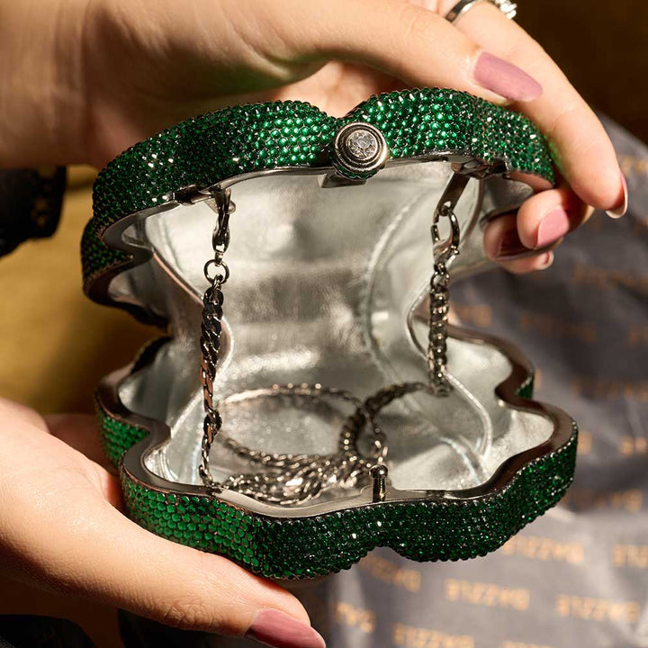 Petallia (Bottle Green) - Dazzle by Sarah
