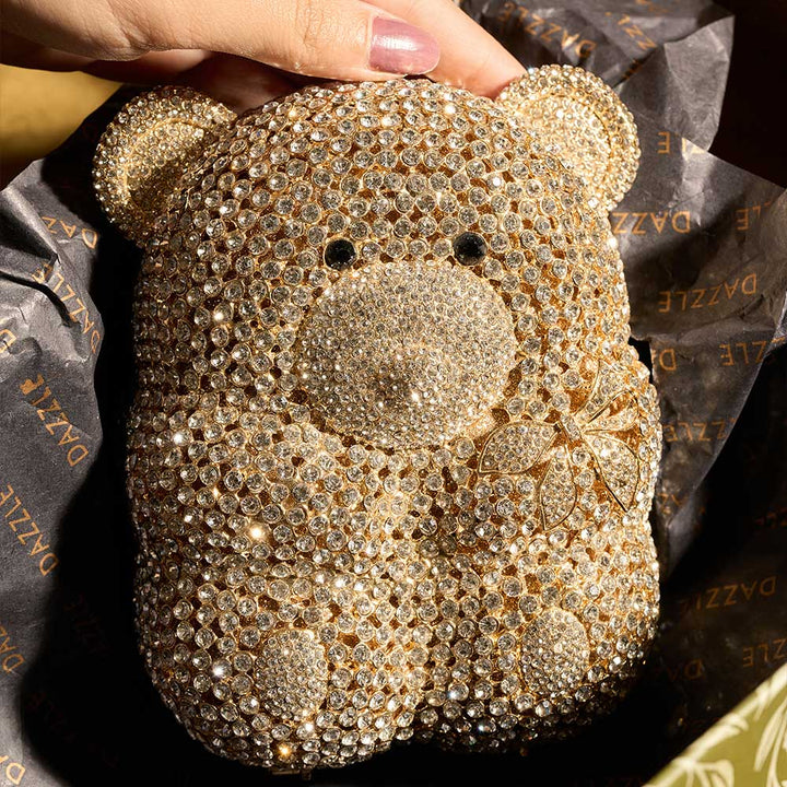 Glitz Bear (Silver) - Dazzle by Sarah