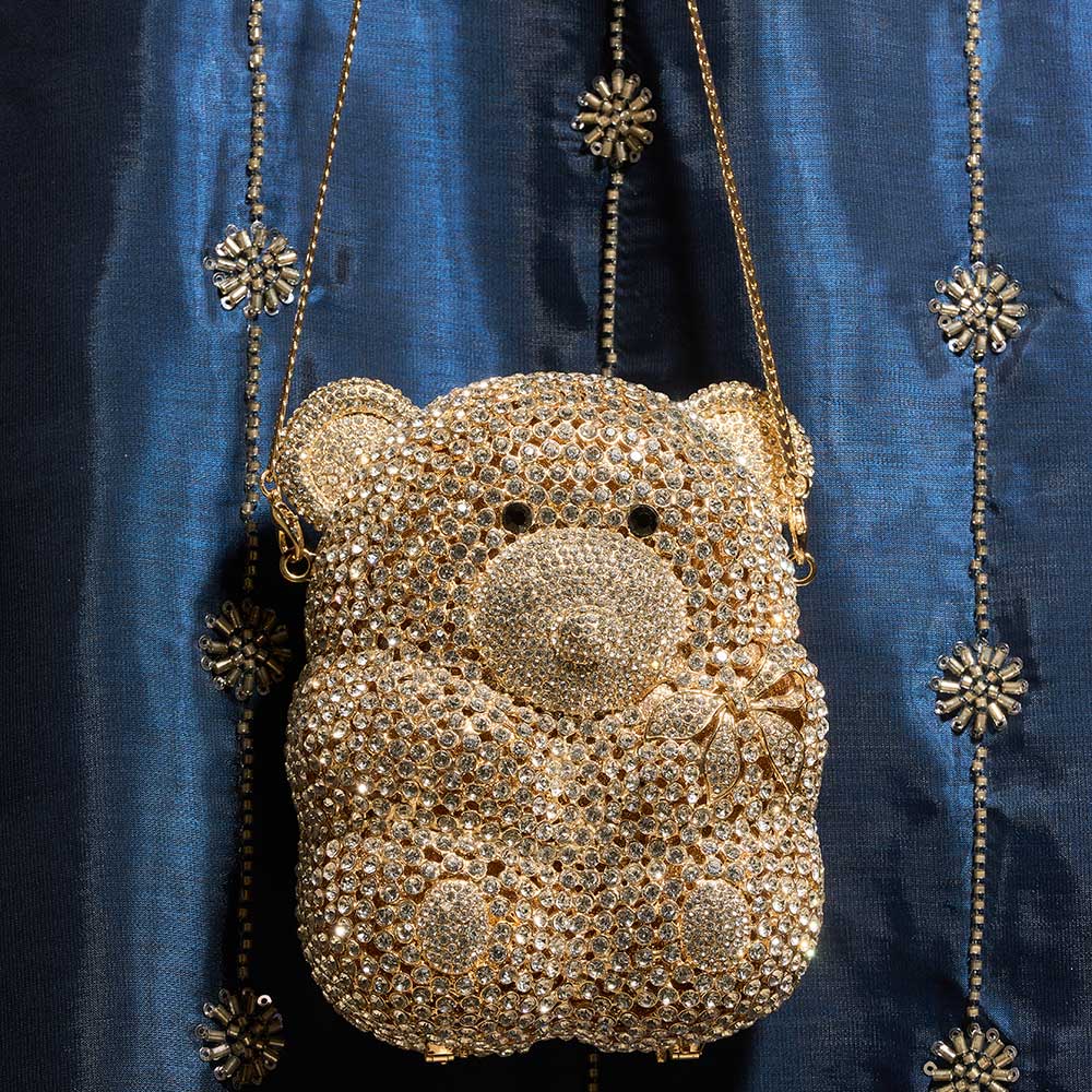 Glitz Bear (Silver) - Dazzle by Sarah
