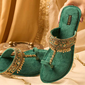 Manjhli (Green) - Dazzle by Sarah