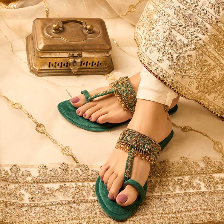 Manjhli (Green) - Dazzle by Sarah
