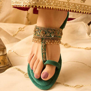 Manjhli (Green) - Dazzle by Sarah