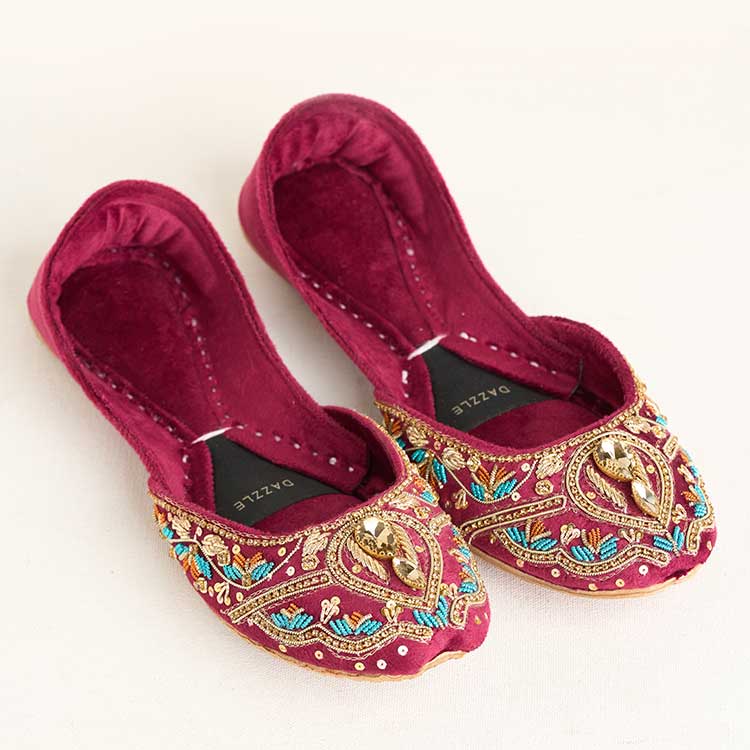 Sadaf (Maroon) - Dazzle by Sarah
